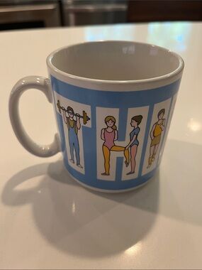 Vintage “THIN’S IN!” Mug from American Greetings Designers Collection (JAPAN)